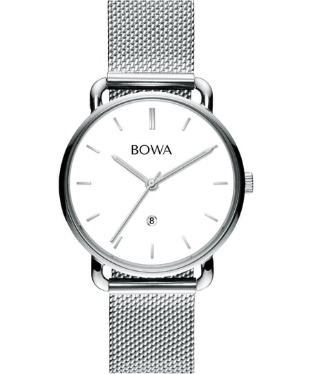 Zegarek damski BOWA MI342-25-165M MILAN, srebrny BOWA