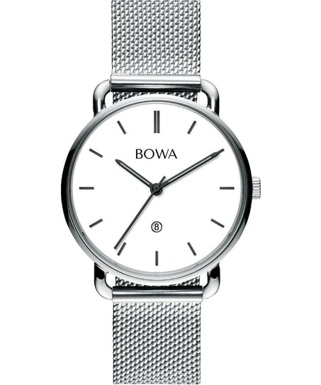 Zegarek damski BOWA MI342-26-165M MILAN, srebrny BOWA
