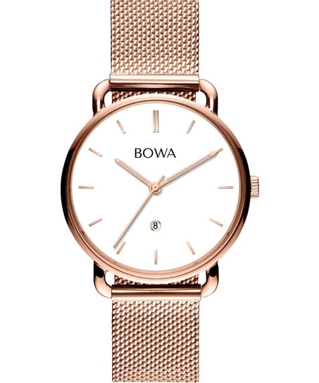 Zegarek damski BOWA MI347-27-167M MILAN, różowe złoto BOWA