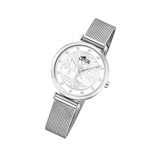 Zegarek damski LOTUS Bliss Fashion 18708/1 zegarek na rękę ze stali nierdzewnej srebrny UL18708/1 Lotus