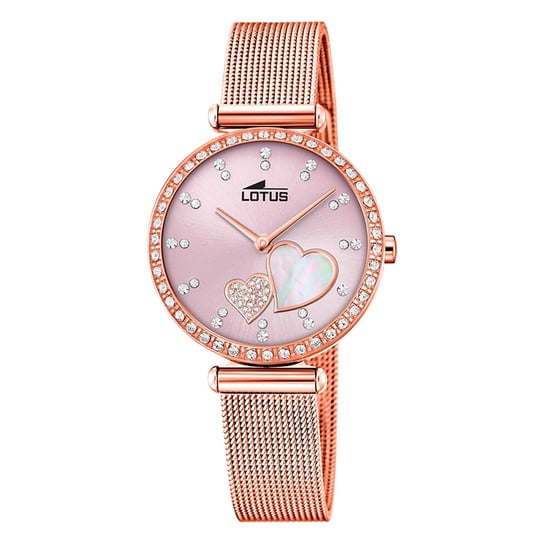 Zegarek damski Lotus Zegarek Bliss ze stali nierdzewnej w kolorze różowym? UL18620/2 Lotus
