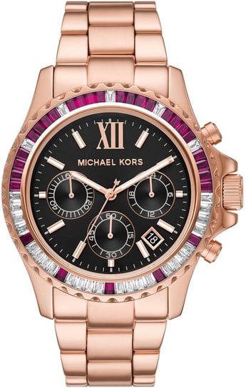 Zegarek damski MICHAEL KORS MK6972 różowe złoto fashion do pływania MICHAEL KORS