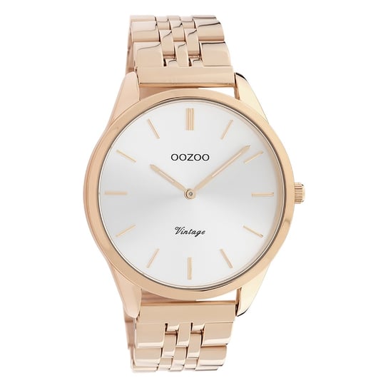 Zegarek damski Oozoo Timepieces analogowy metal w kolorze różowego złota UOC9988A Oozoo