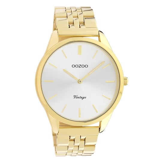 Zegarek damski Oozoo Timepieces analogowy metalowy złoty UOC9986A Oozoo