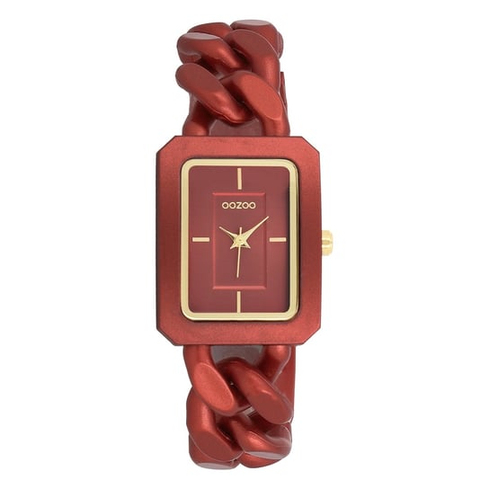 Zegarek damski Oozoo Timepieces analogowy plastikowy czerwony UOC11277 Oozoo