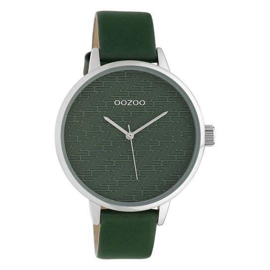 Zegarek damski Oozoo Timepieces analogowy skóra zielony UOC10249 Oozoo