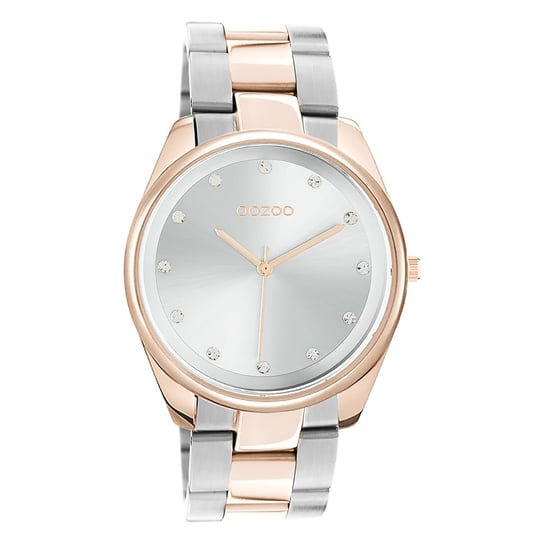 Zegarek damski Oozoo Timepieces C10964 analogowy stal nierdzewna srebrny różowe złoto UOC10964 Oozoo