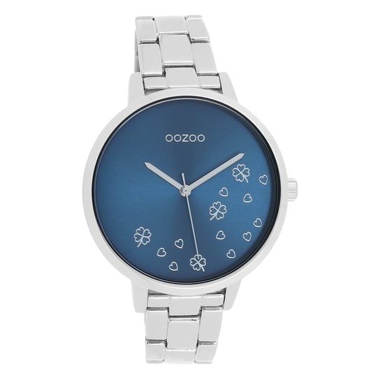 Zegarek damski Oozoo Timepieces Zegarki analogowy ze stali nierdzewnej w kolorze srebrnym UOC11121 Oozoo
