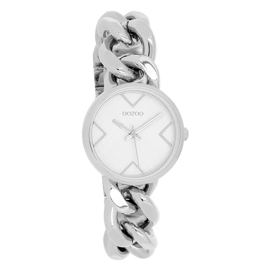 Zegarek damski Oozoo Timepieces Zegarki analogowy ze stali nierdzewnej w kolorze srebrnym UOC11125 Oozoo