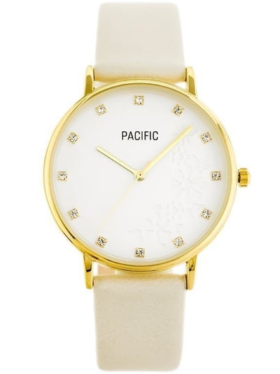Zegarek Damski Pacific X6183 - Beżowy (Zy669B) PACIFIC