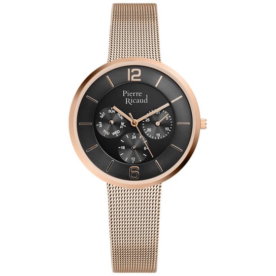 Zegarek Damski Pierre Ricaud P22023.9154QF różowe złoto PIERRE RICAUD