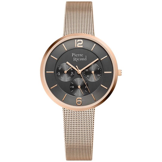 Zegarek Damski Pierre Ricaud P22023.9157QF różowe złoto PIERRE RICAUD