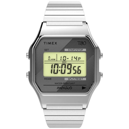 Zegarek Damski Timex TW2R79100 srebrny Timex