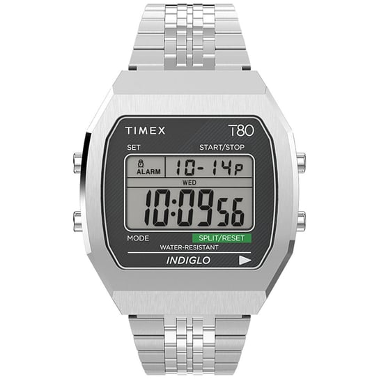 Zegarek Damski Timex TW2V74200 srebrny Timex