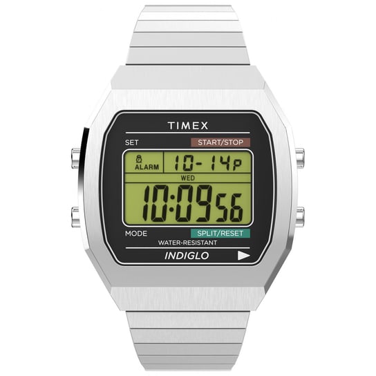 Zegarek Damski Timex TW2W47700 srebrny Timex