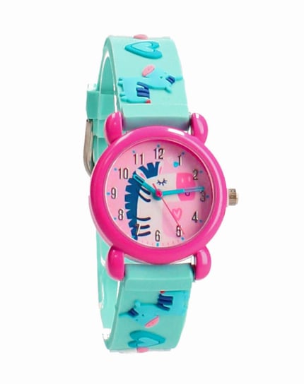 Zegarek dla dzieci HappyTimes Zebra pink mint PRET Inna marka