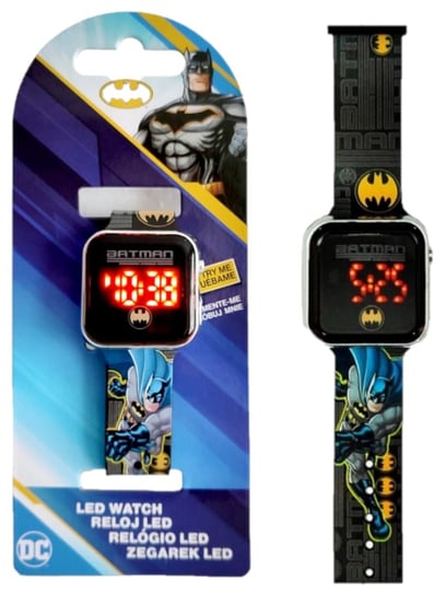 Zegarek Dziecięcy Na Rękę Cyfrowy Batman Kids Licensing