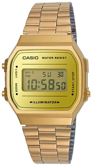 Zegarek kwarcowy CASIO A168WEGM-9EF, 3 ATM Casio