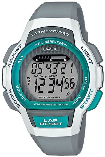 Zegarek kwarcowy CASIO LWS-1000H-8AVEF, 10 ATM Casio