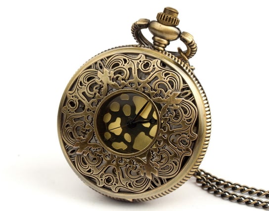 Zegarek kwarcowy DROBINY CZASU Ażur III, złoty Drobiny Czasu