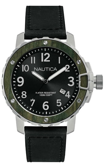 Zegarek kwarcowy NAUTICA NMS WOOD GRAIN NAD15011G, 10 ATM Nautica