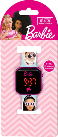 Zegarek Led Z Kalendarzem Barbie Bb00033 Kids Euroswan