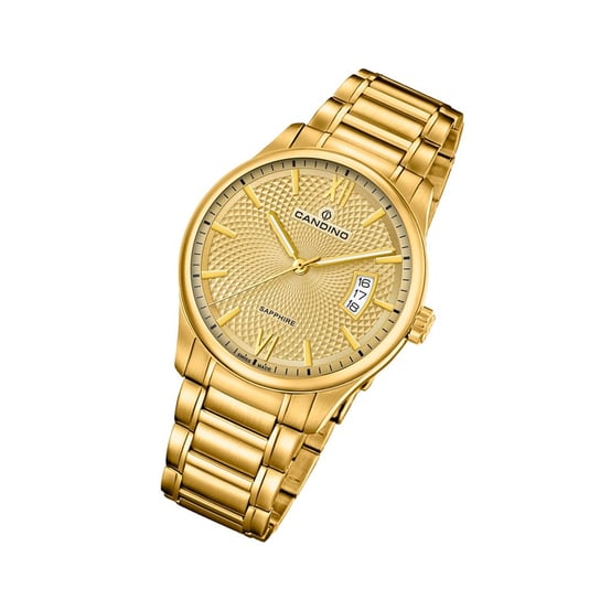 Zegarek męski Candino Classic C4692/2 stal szlachetna złoty analogowy UC4692/2 Candino