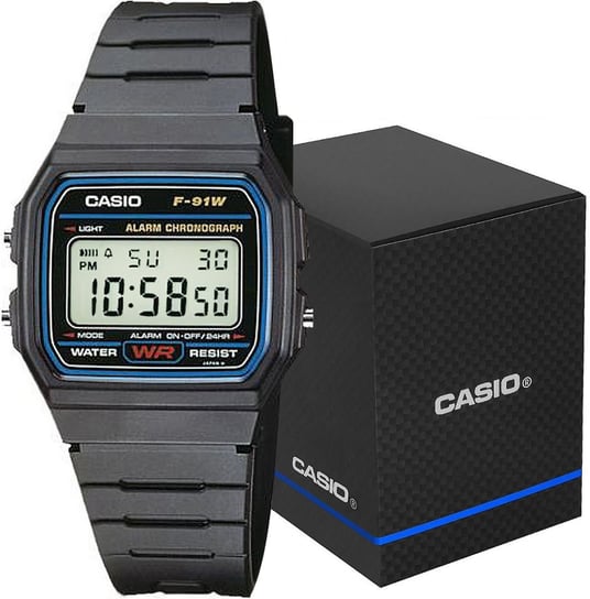 Zegarek Męski CASIO F-91W-1YEG Casio