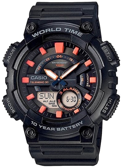 Zegarek Męski CASIO Gerton AEQ-110W-1A2VDF + BOX Casio