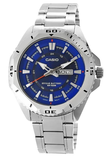 Zegarek Męski CASIO MTD-1085D-2AVDF 10 Bar Do pływania Casio