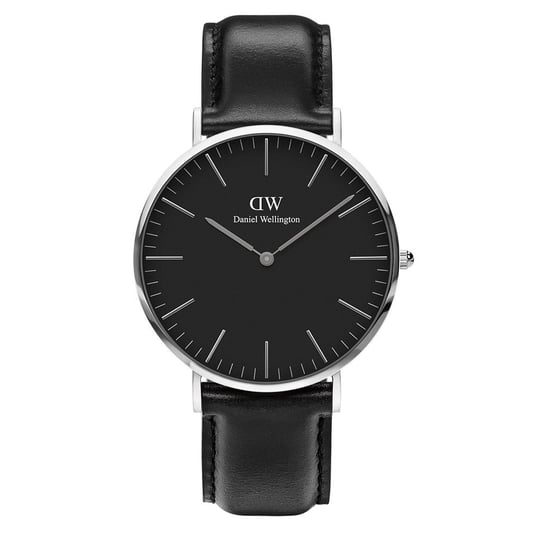 Zegarek Męski Daniel Wellington Classic Black Cornwall Silver Steel Dw00100133 Daniel Wellington