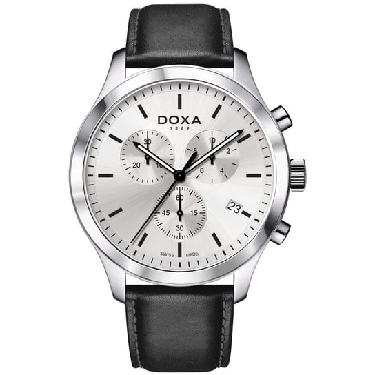 Zegarek Męski Doxa 165.10.021.01 czarny Doxa