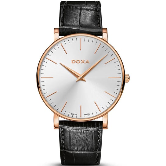 Zegarek Męski Doxa 173.90.021.01 czarny Doxa
