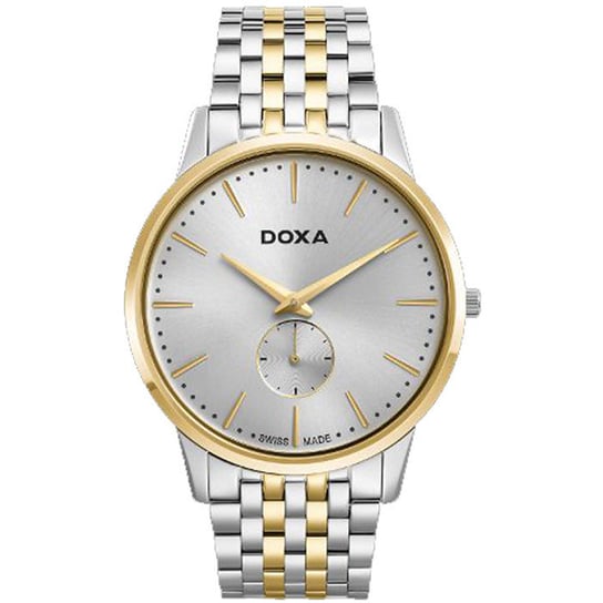 Zegarek Męski Doxa D155TWH srebrny Doxa