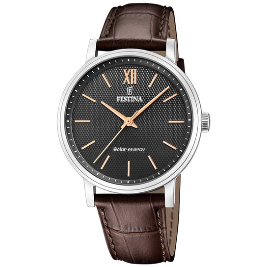 Zegarek Męski Festina F20660-6 brązowy Festina