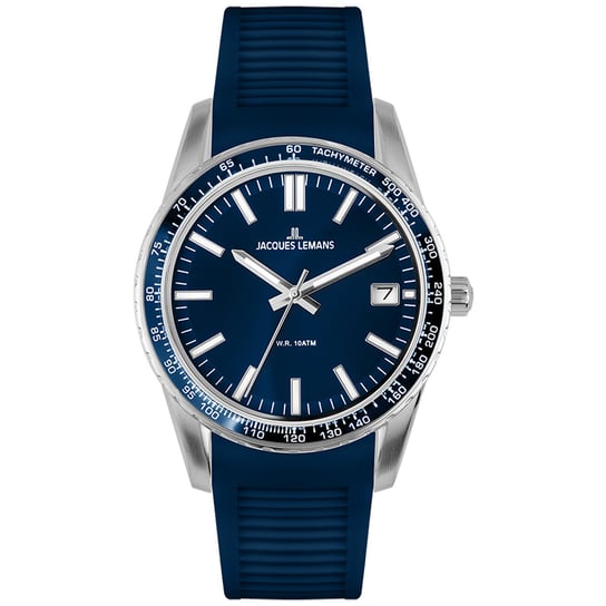 Zegarek Męski Jacques Lemans 1-2060C niebieski Jacques Lemans