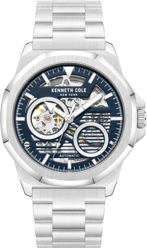 Zegarek męski KENNETH COLE KCWGL0013602 granatowy sportowy skeleton Kenneth Cole