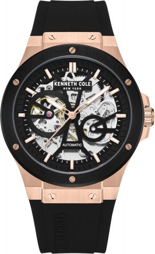 Zegarek męski KENNETH COLE KCWGR0033503 czarny sportowy skeleton Kenneth Cole