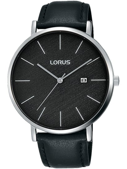 Zegarek męski LORUS Classic, RH901LX9, czarno-srebrny LORUS