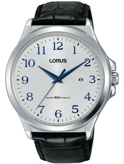 Zegarek męski LORUS Classis, RH973KX8, srebrno-czarny LORUS