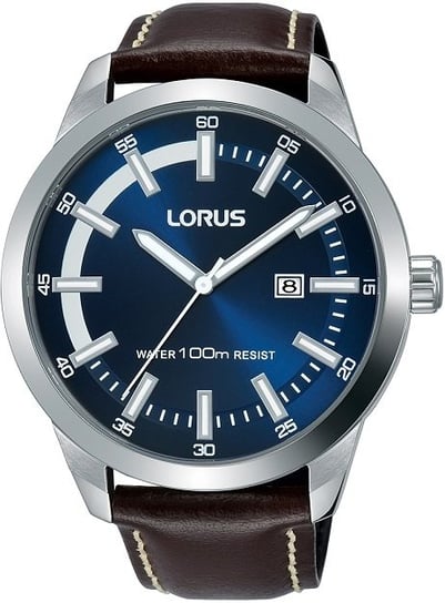 Zegarek męski LORUS, RH953JX9, brązowo-srebrny LORUS