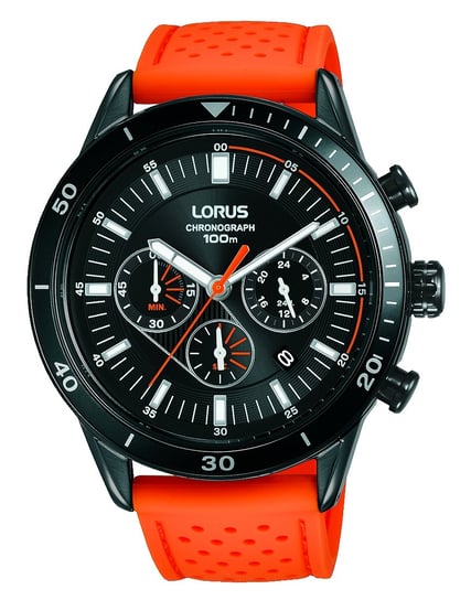 Zegarek męski LORUS, RT327HX9, czerwono-czarny LORUS