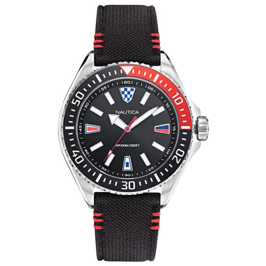 Zegarek Męski Nautica NAPCPS010 czarny Nautica