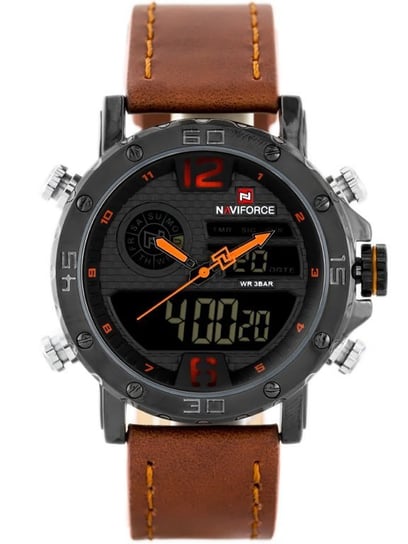 ZEGAREK MĘSKI NAVIFORCE - NF9134 (zn075e) + BOX NAVIFORCE