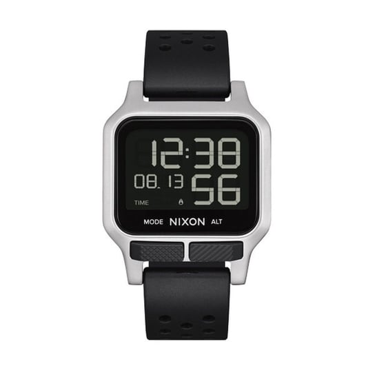 Zegarek Męski Nixon A1320-130 Czarny Srebrzysty Nixon