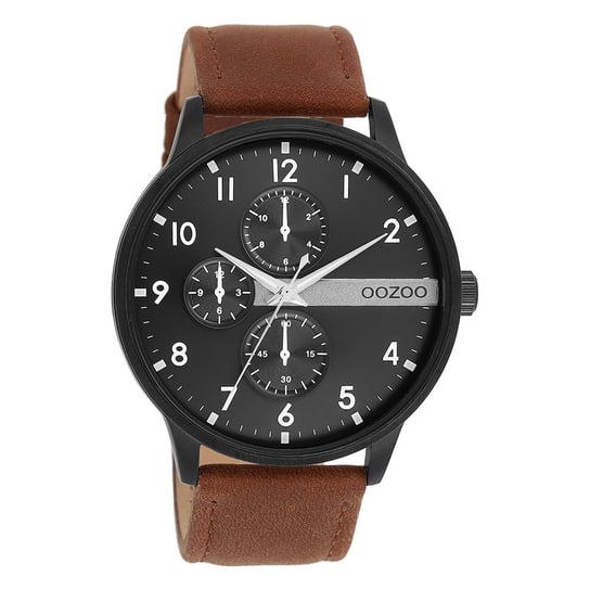 Zegarek męski Oozoo Timepieces analogowy metalowy brązowy UOC11307 Oozoo