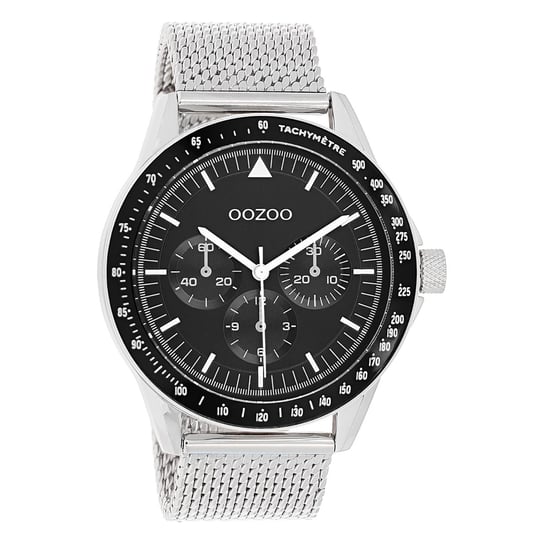Zegarek męski Oozoo Timepieces analogowy metalowy srebrny UOC11113 Oozoo