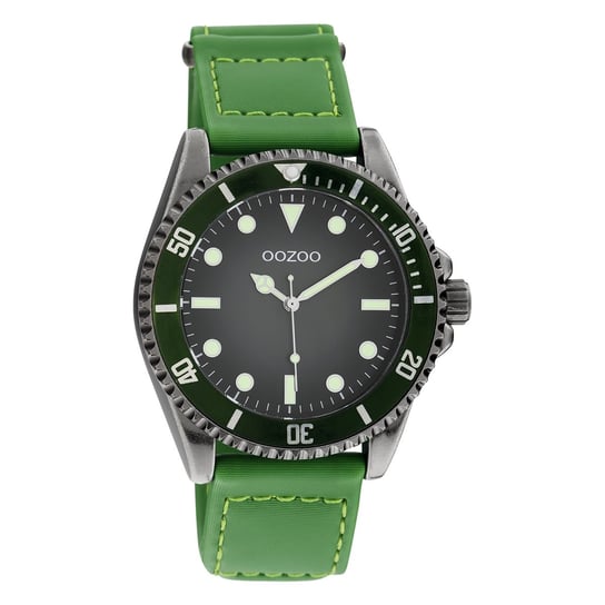 Zegarek męski Oozoo Timepieces C11010 analogowy skórzany zielony UOC11010 Oozoo
