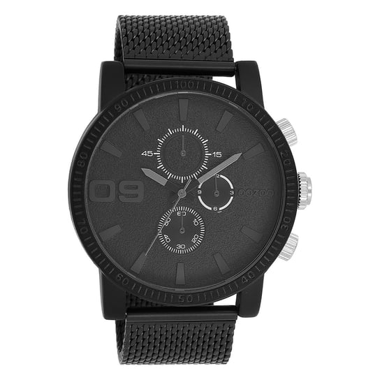 Zegarek męski Oozoo Timepieces Timepieces analogowy metalowy czarny UOC11214 Oozoo
