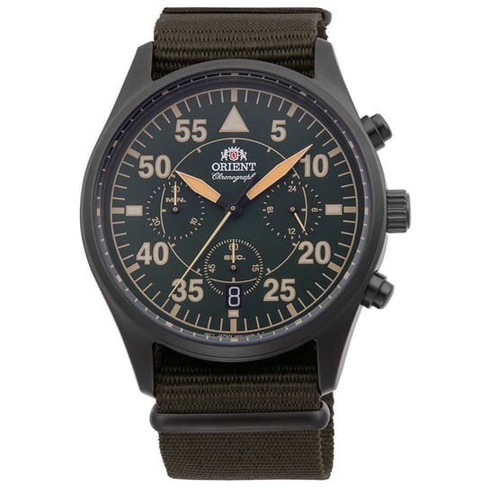 Zegarek Męski Orient RA-KV0501E10B zielony Orient